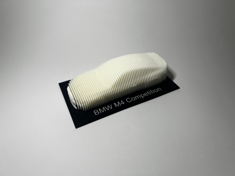 BMW M4 Competition - model warstwowy