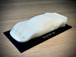 Ford GT 40 figurka - model warstwowy