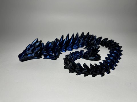 Kryształowy Smok - Granatowo-Czarny