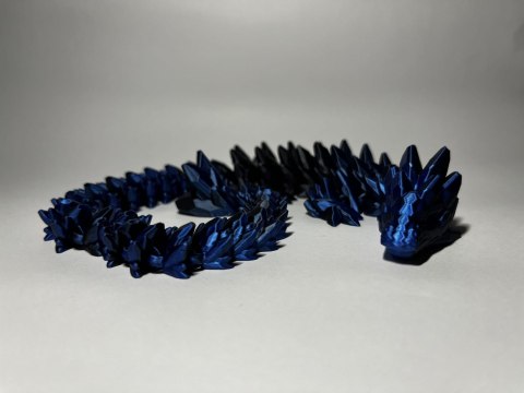 Kryształowy Smok - Granatowo-Czarny