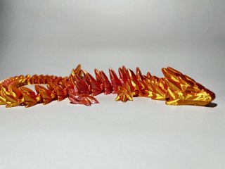 Kryształowy Smok - Złoto-Różowy