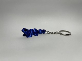 Mała jaszczurka - breloczek dwukolorowy